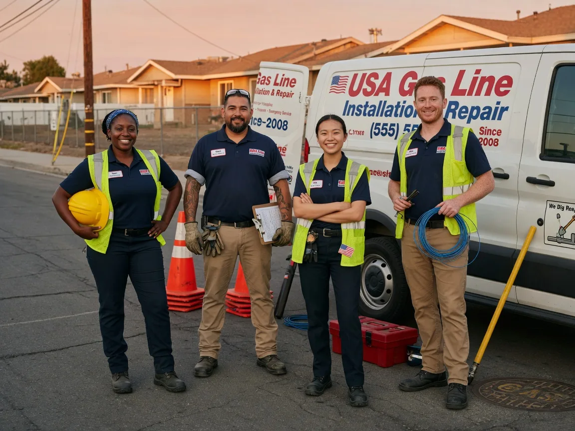 Gas Line Installation company in North, VA